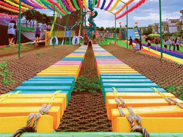 山東省濟(jì)寧市無動力樂園