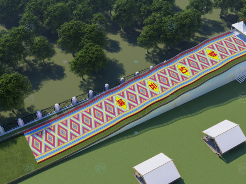 超寬彩虹滑道